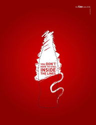 60张优秀创意平面广告设计赏析 写实、抽象与数据处理服务的视觉表达